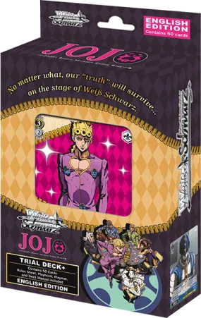 REPRINT Weiss Schwarz: JoJo's Bizarre Adventure: Golden Wind - English Trial Deck 