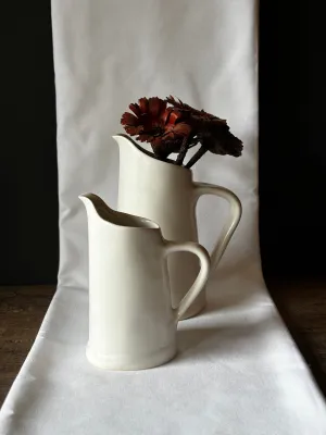 Satin White Jug