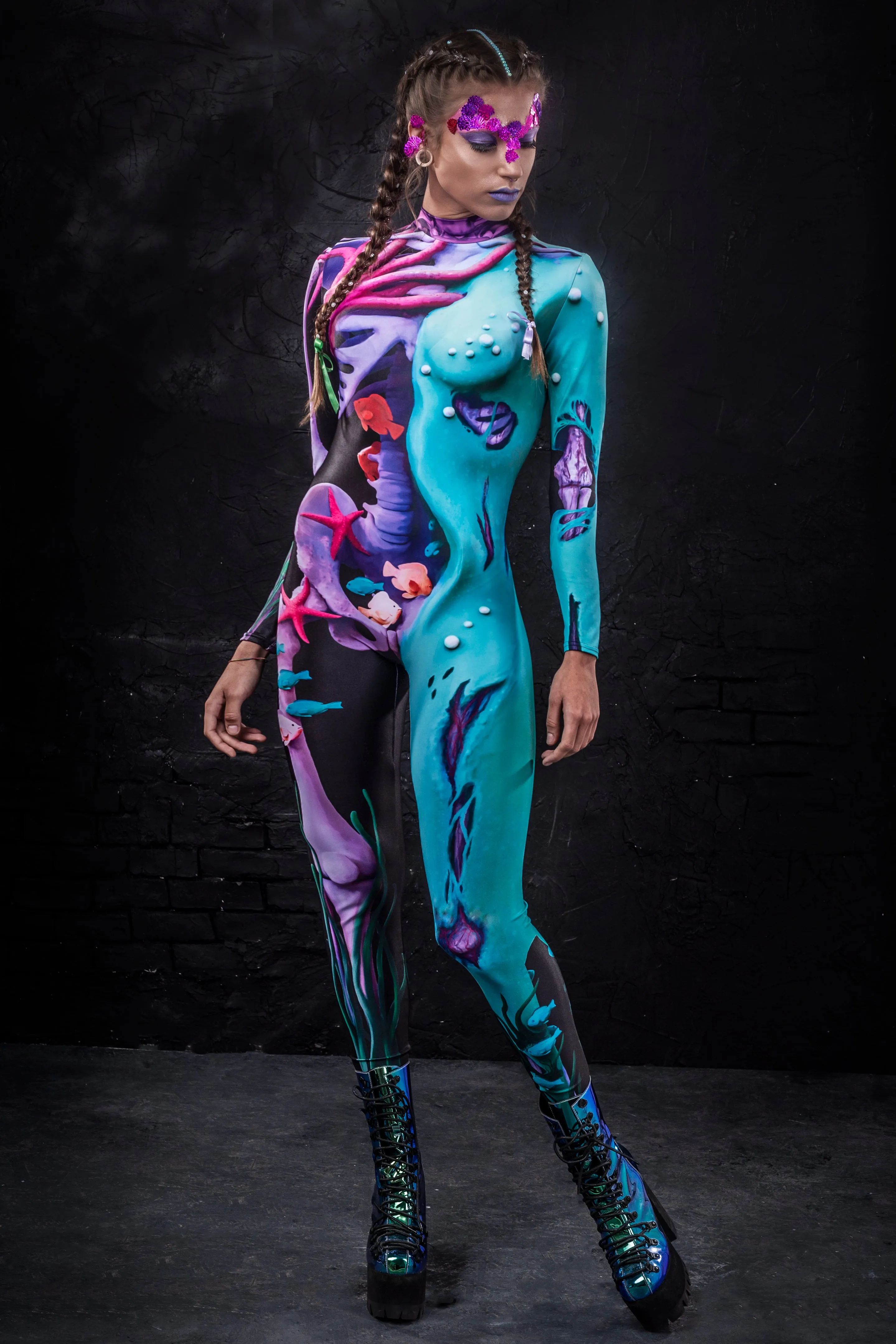 Sea Serpent Mermaid Costume