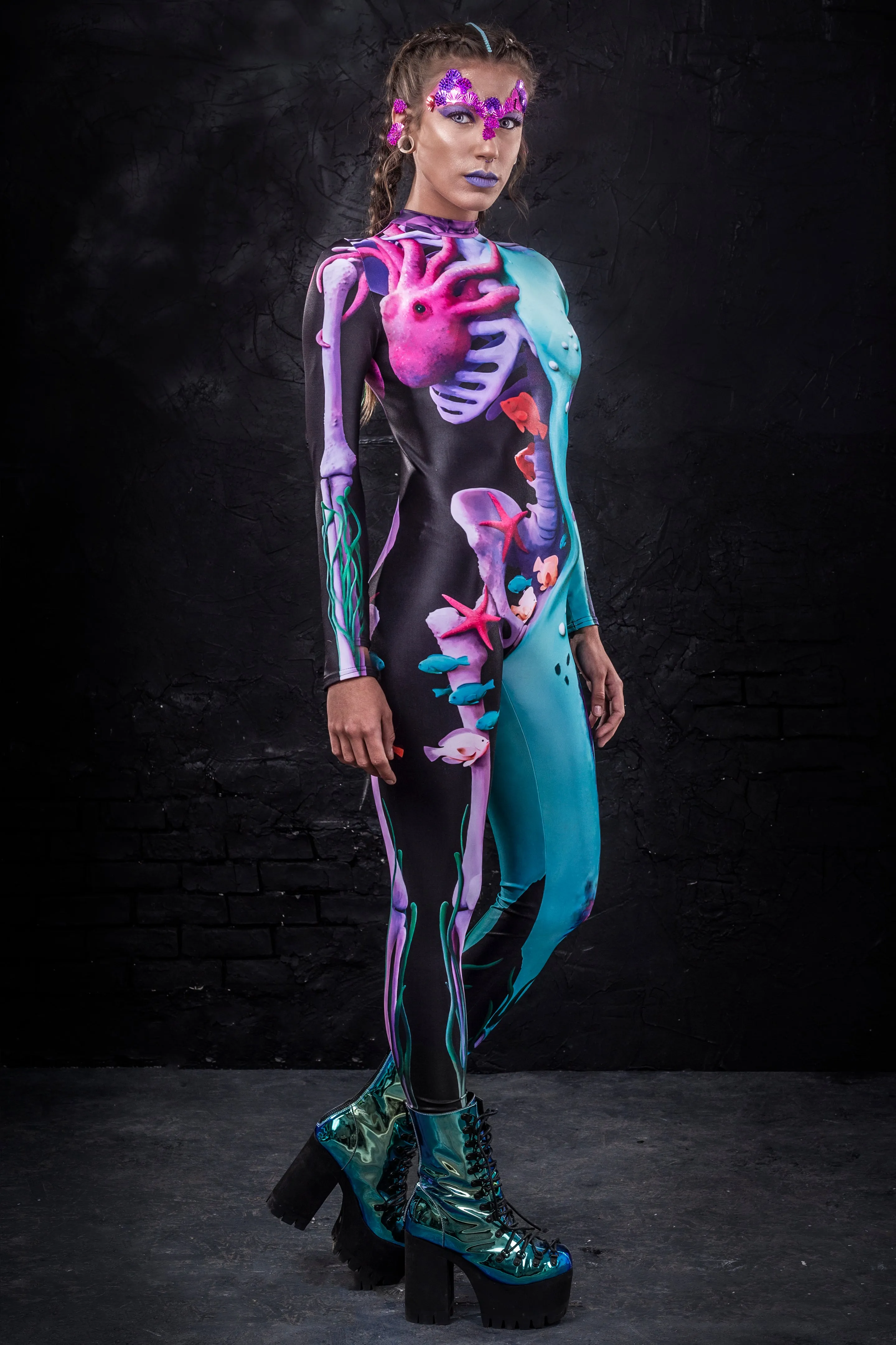 Sea Serpent Mermaid Costume