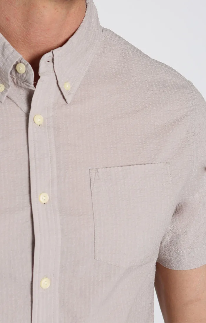 Seersucker Short Sleeve Shirt