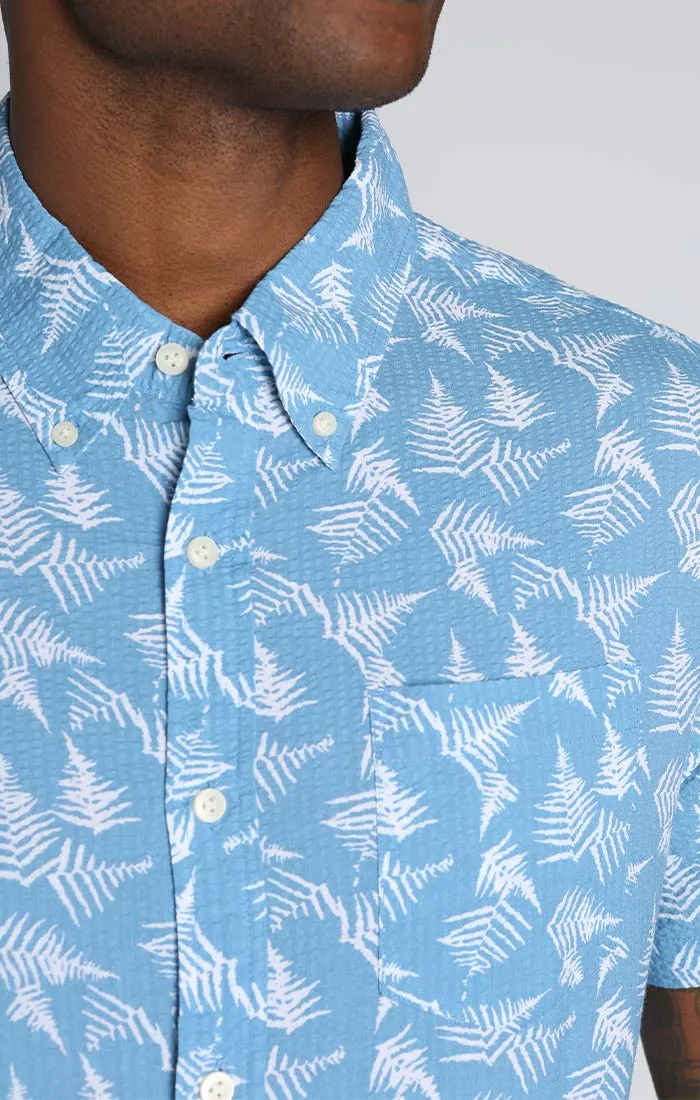Seersucker Short Sleeve Shirt