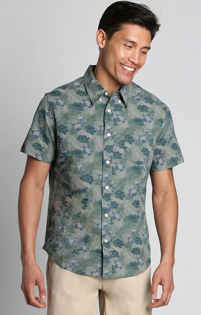Seersucker Short Sleeve Shirt