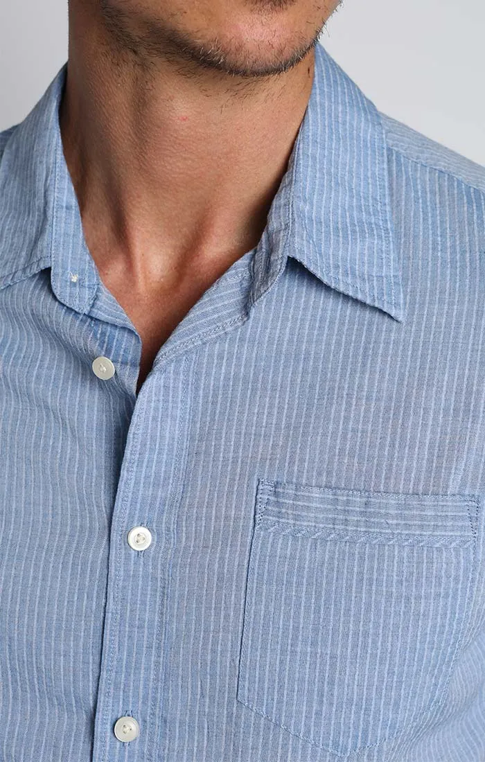 Seersucker Short Sleeve Shirt