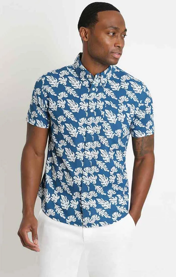 Seersucker Short Sleeve Shirt