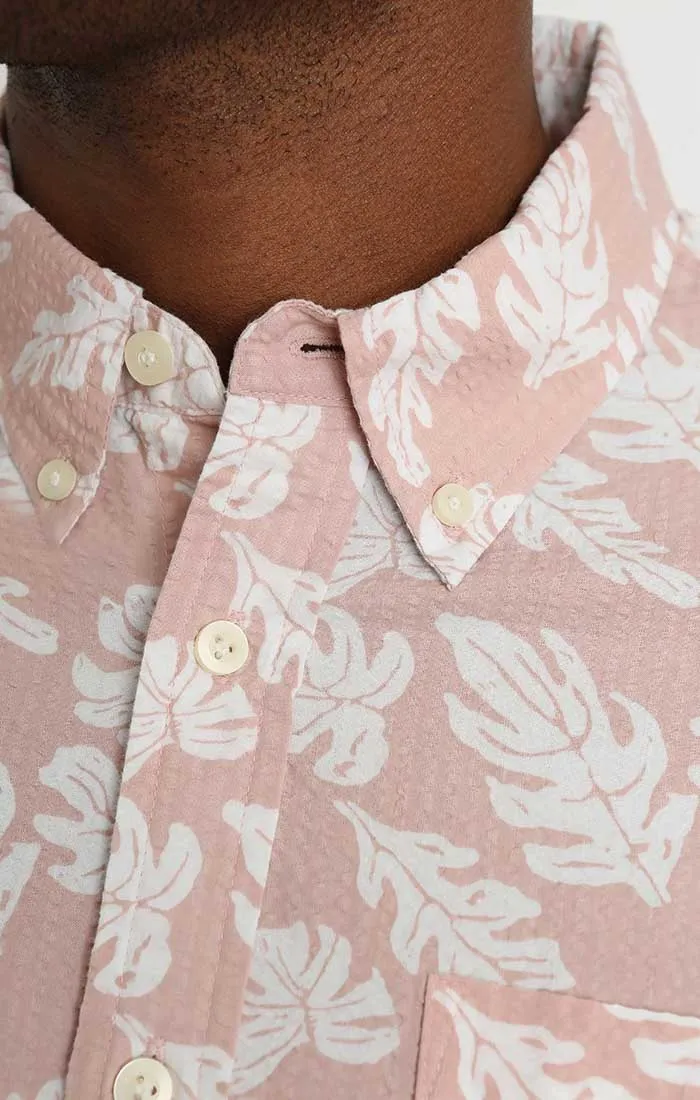 Seersucker Short Sleeve Shirt