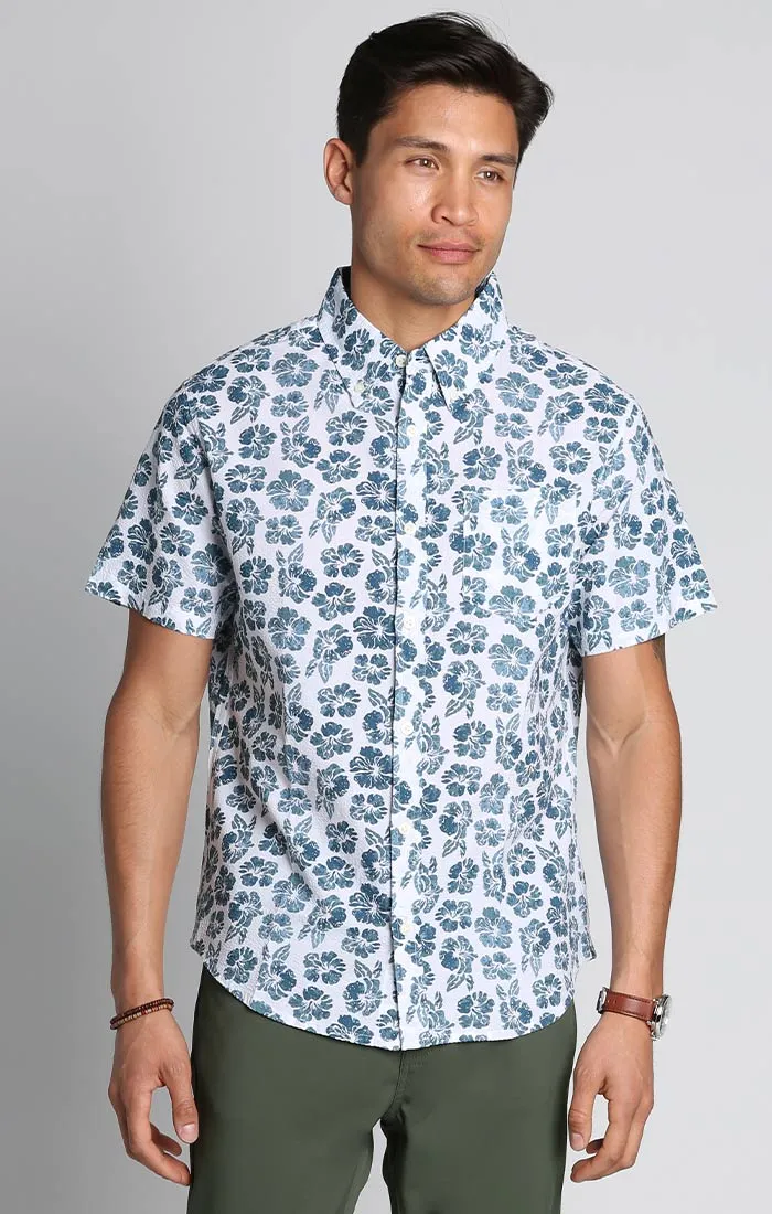 Seersucker Short Sleeve Shirt