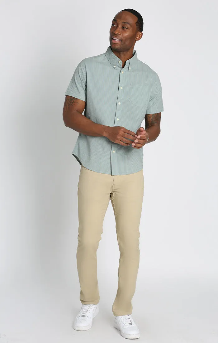 Seersucker Short Sleeve Shirt