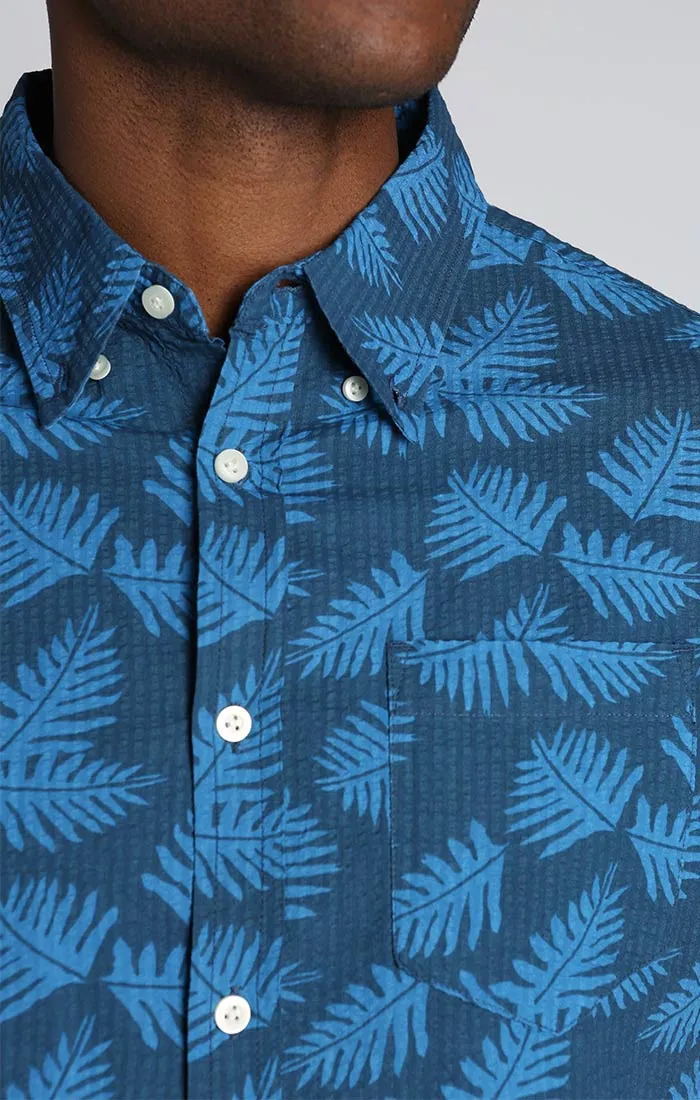 Seersucker Short Sleeve Shirt