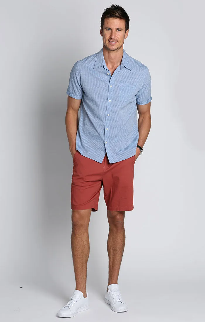 Seersucker Short Sleeve Shirt
