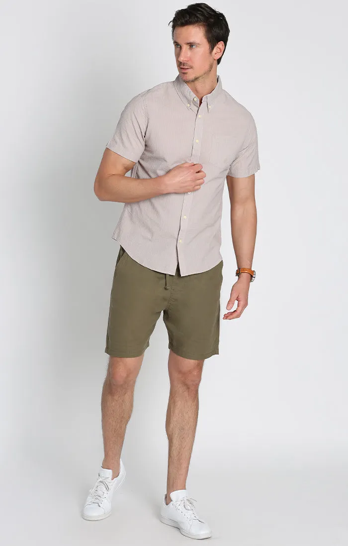Seersucker Short Sleeve Shirt