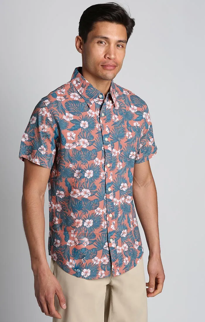 Seersucker Short Sleeve Shirt