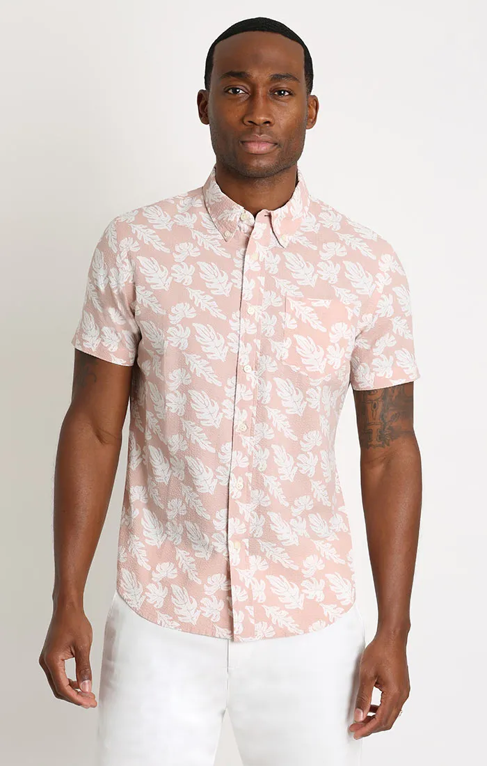 Seersucker Short Sleeve Shirt
