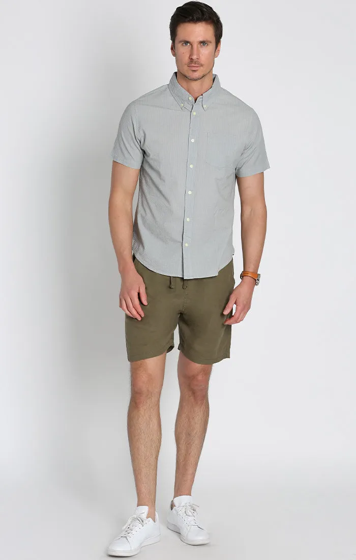 Seersucker Short Sleeve Shirt