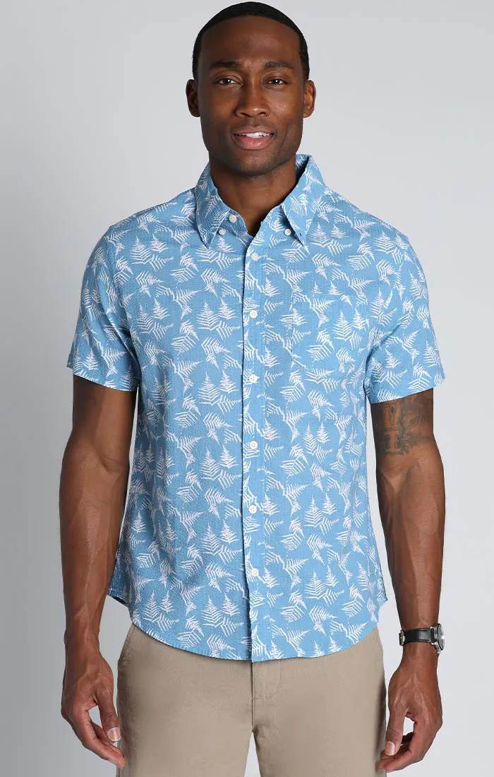 Seersucker Short Sleeve Shirt