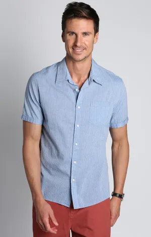 Seersucker Short Sleeve Shirt