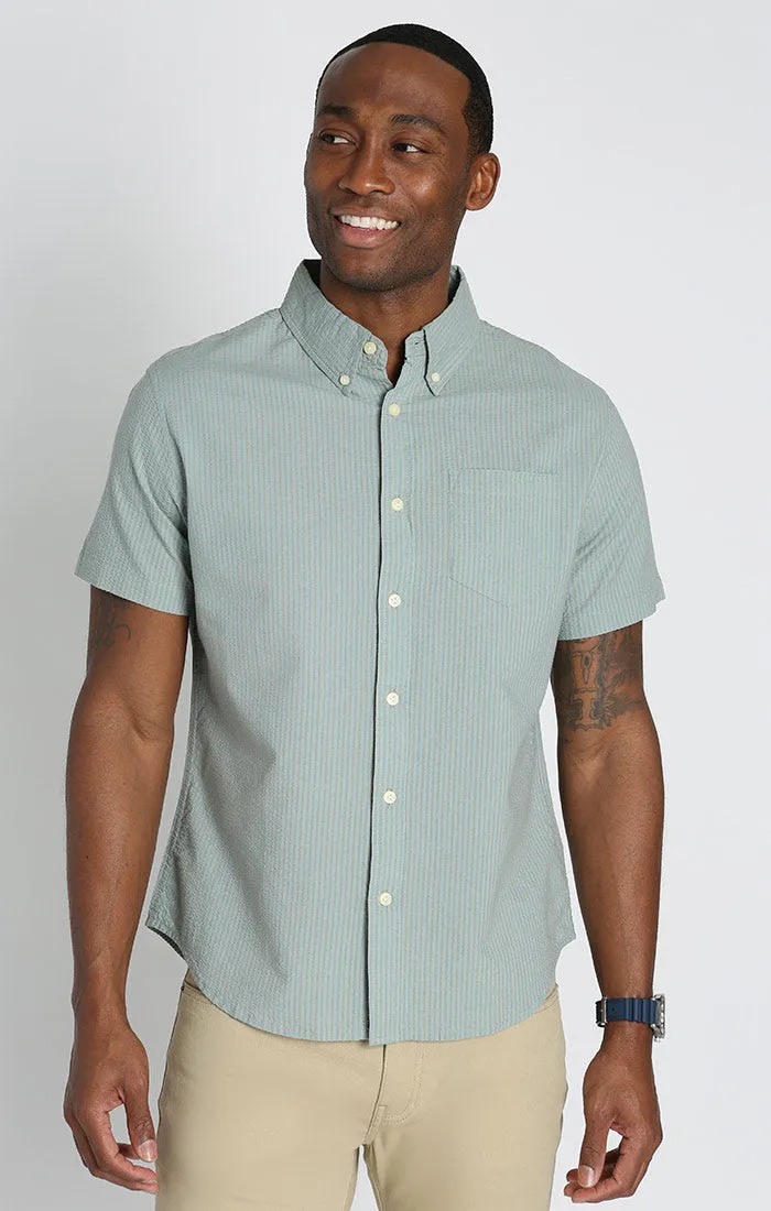 Seersucker Short Sleeve Shirt