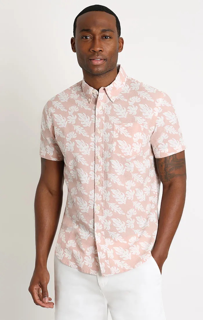 Seersucker Short Sleeve Shirt