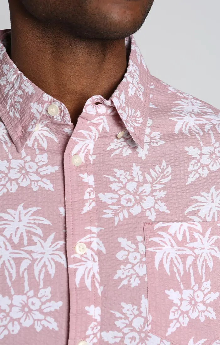 Seersucker Short Sleeve Shirt