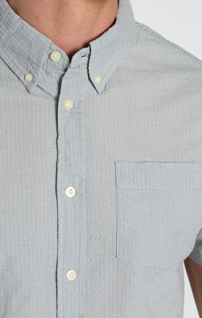 Seersucker Short Sleeve Shirt