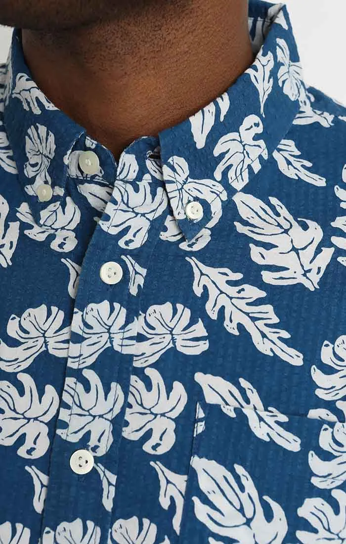 Seersucker Short Sleeve Shirt
