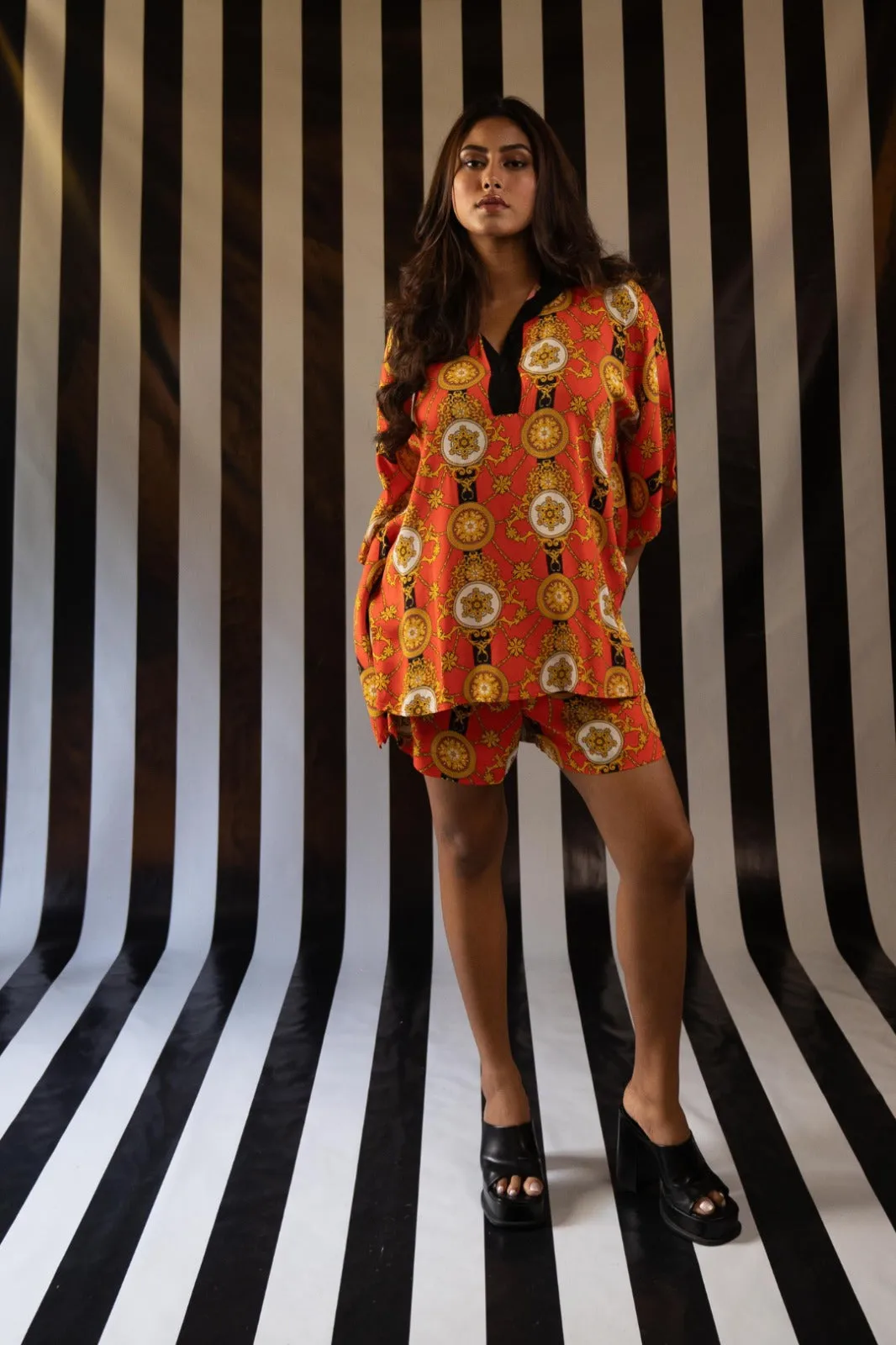 Shirt Shorts Co-ord set
