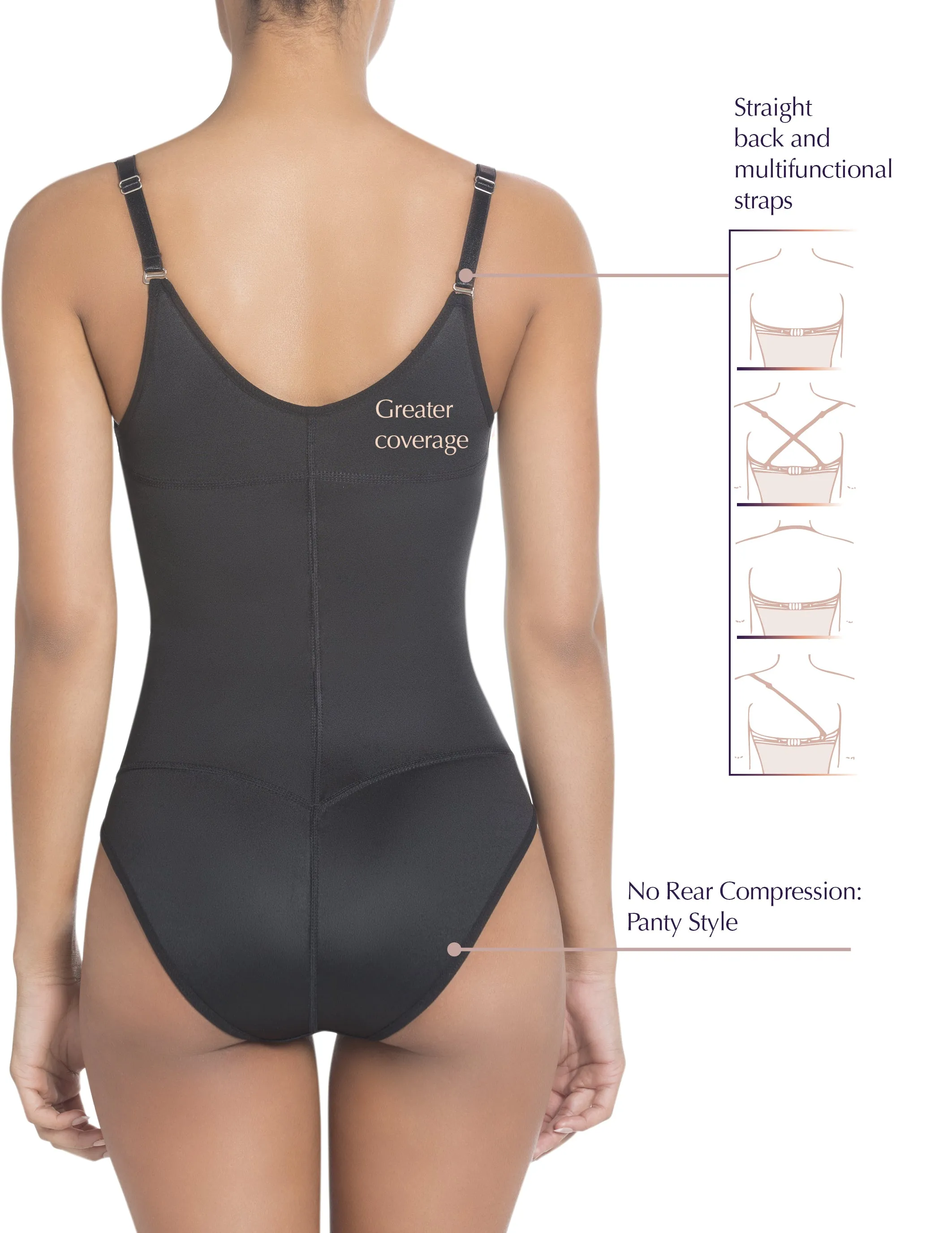Siluet 1107P Thermal latex shaper panty style without zipper