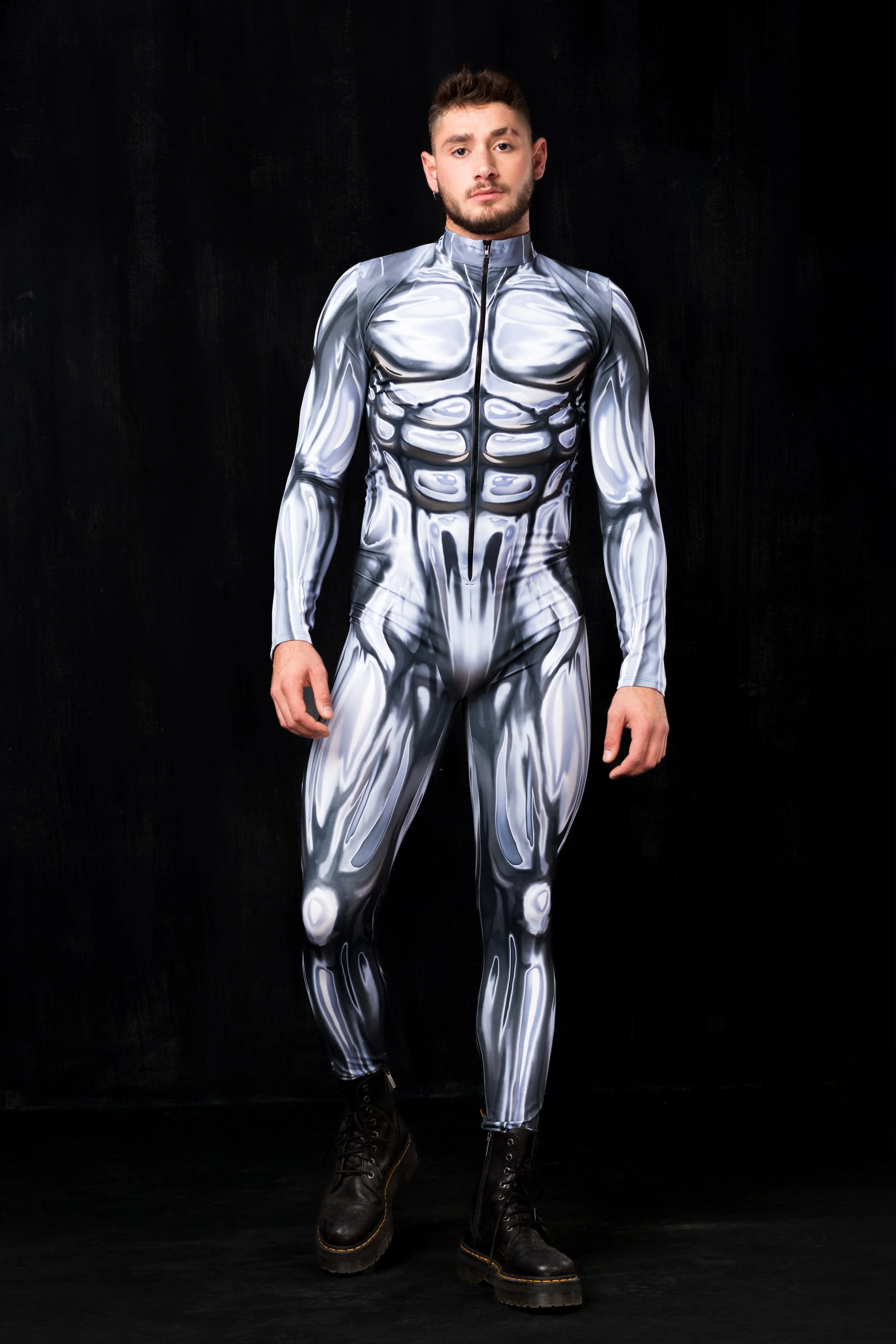 Silver Man Costume