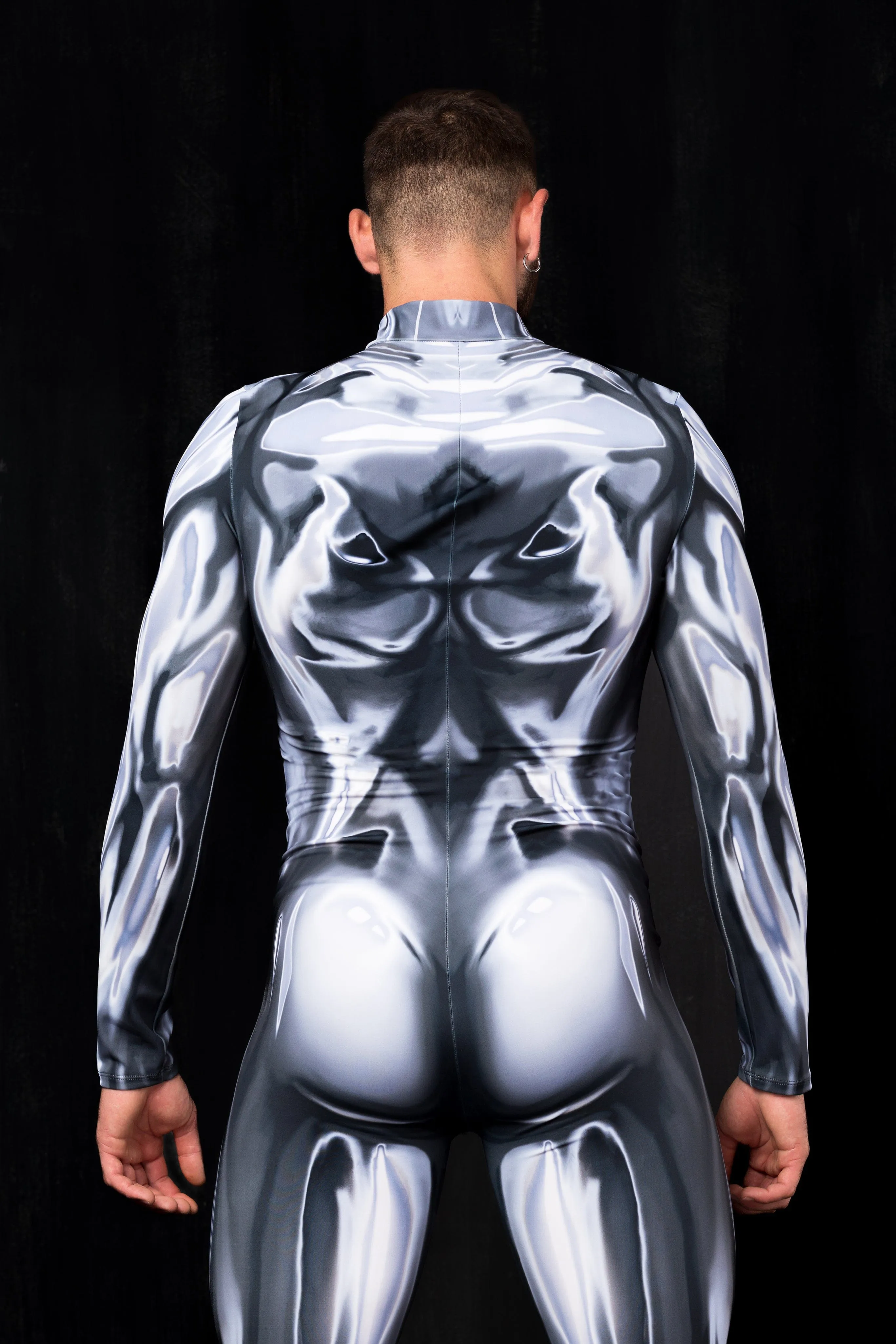Silver Man Costume