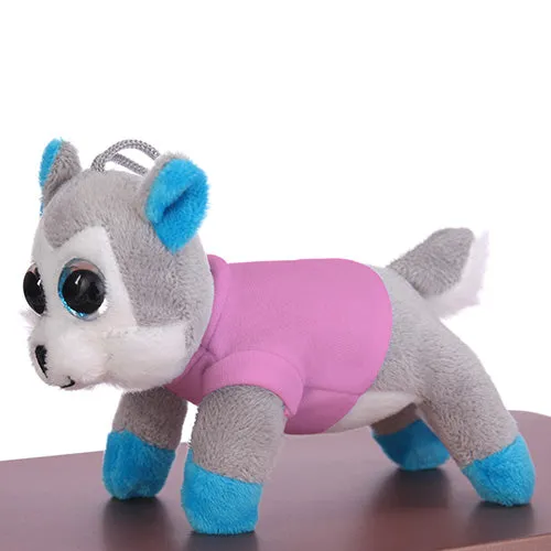 Soft Plush Husky Magnet Tsum Tsum with Tee