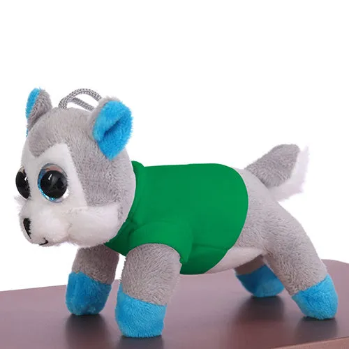 Soft Plush Husky Magnet Tsum Tsum with Tee