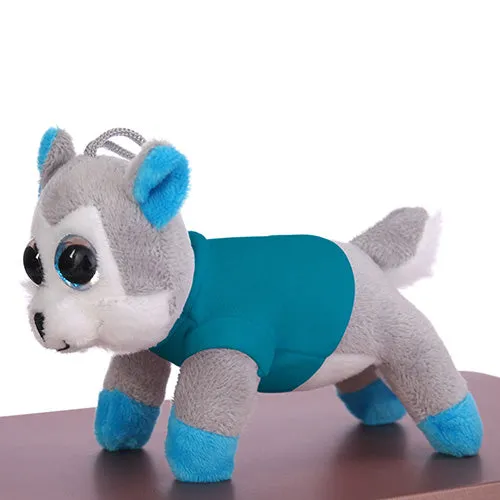 Soft Plush Husky Magnet Tsum Tsum with Tee