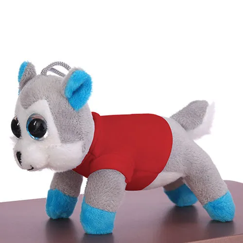 Soft Plush Husky Magnet Tsum Tsum with Tee