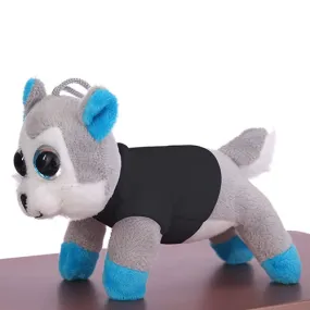 Soft Plush Husky Magnet Tsum Tsum with Tee