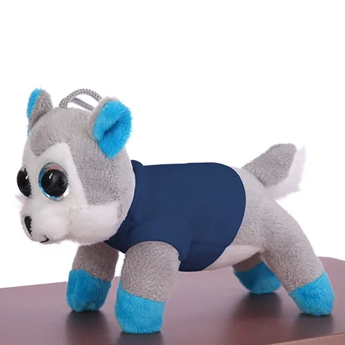 Soft Plush Husky Magnet Tsum Tsum with Tee