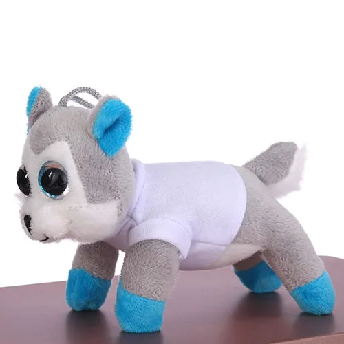 Soft Plush Husky Magnet Tsum Tsum with Tee