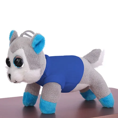 Soft Plush Husky Magnet Tsum Tsum with Tee