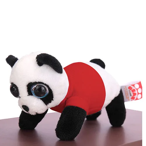 Soft Plush Panda Magnet Tsum Tsum with Tee