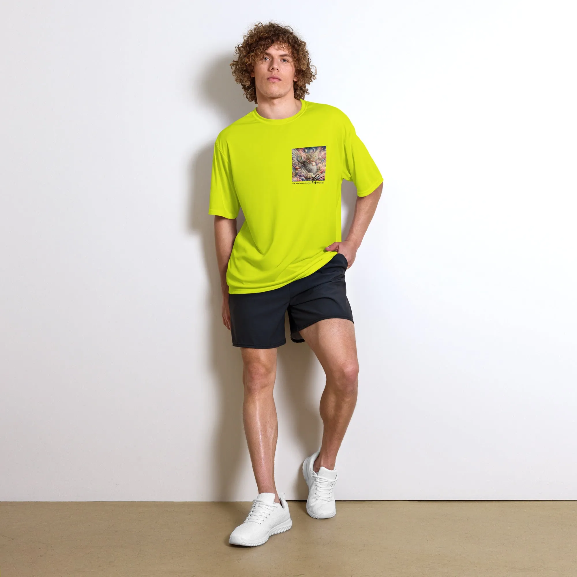 Surreal-Monkey-King-Sun-Wukong performance crew neck t-shirt