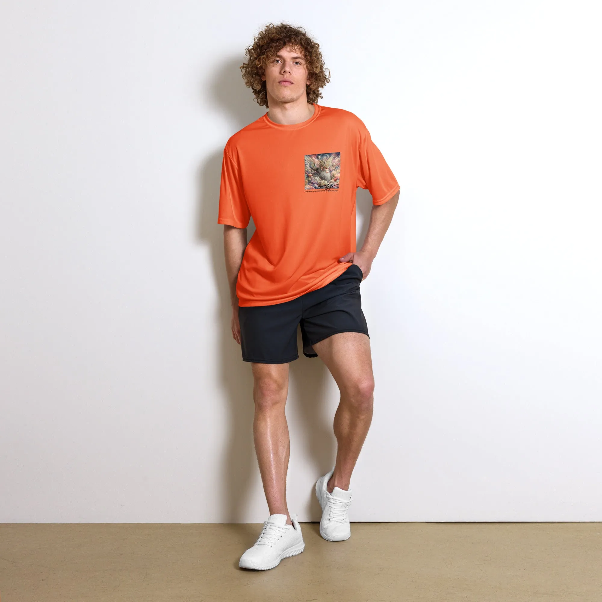Surreal-Monkey-King-Sun-Wukong performance crew neck t-shirt