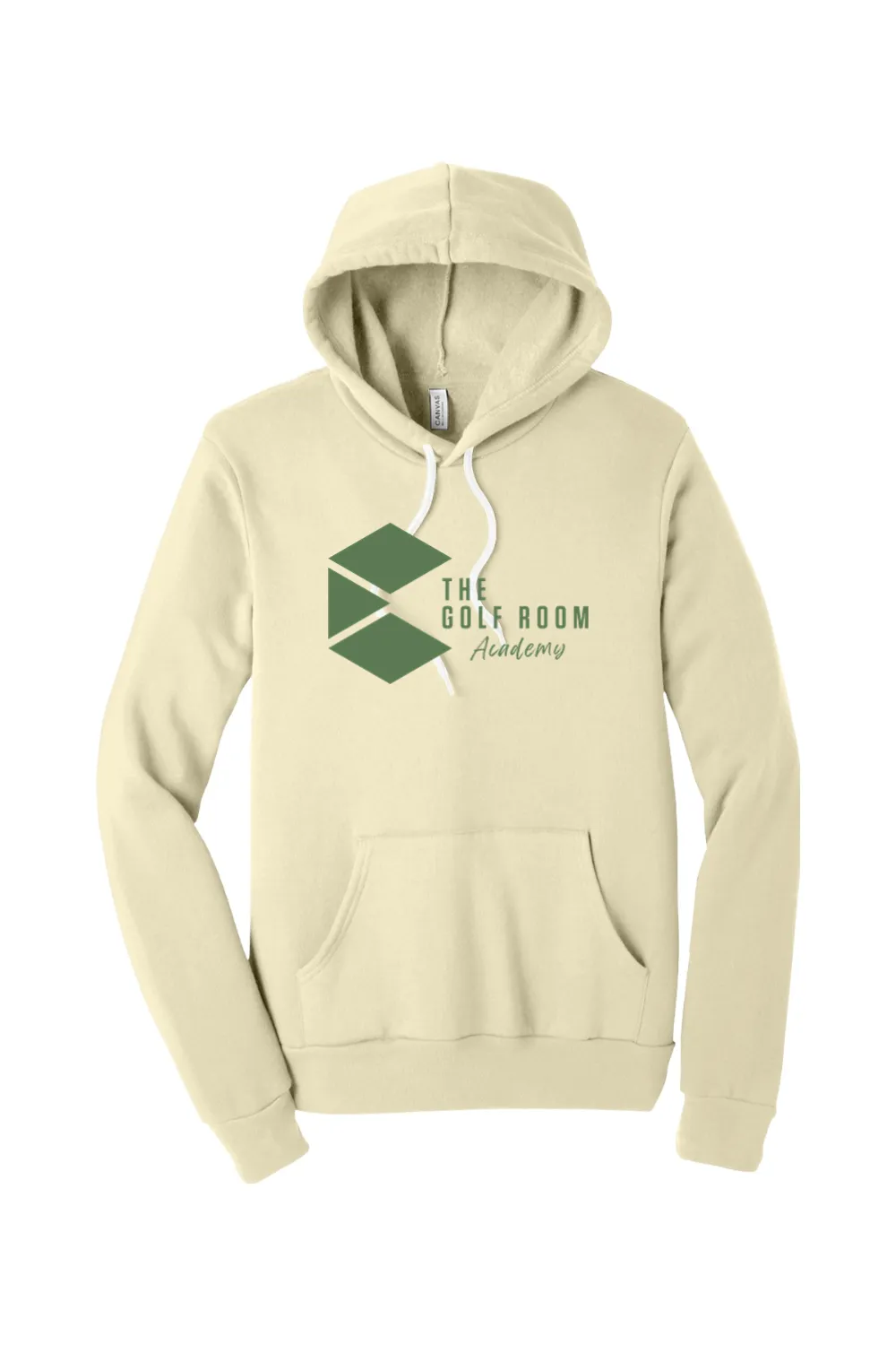 The Golf Room Academy - Green - Bella   Canvas Sponge Fleece Hoodie