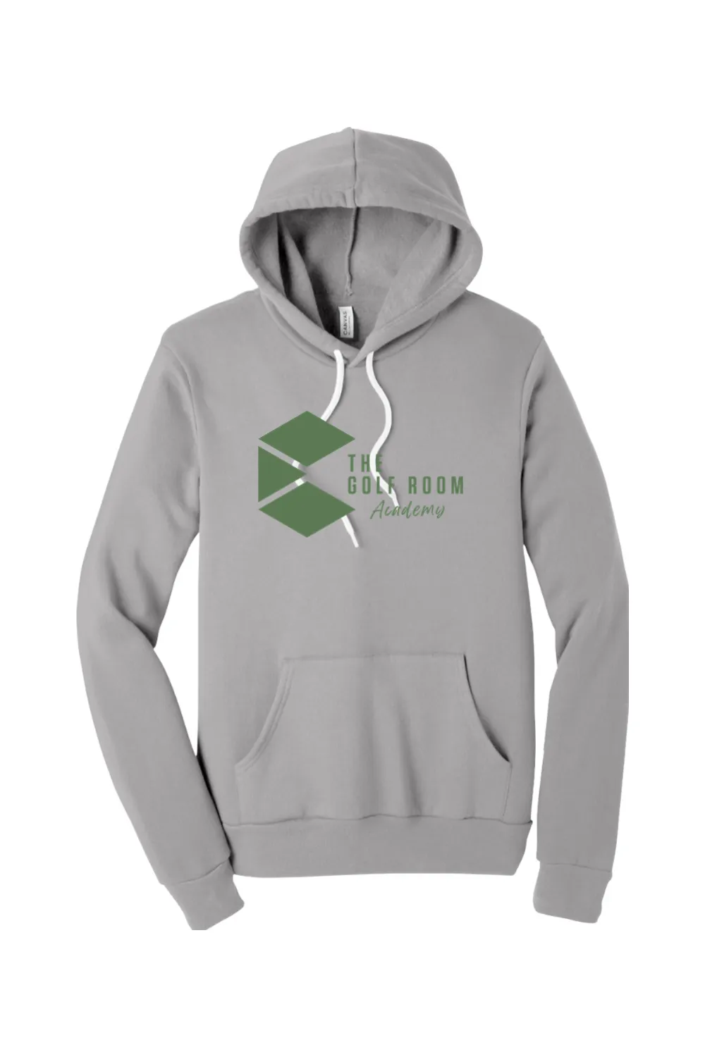 The Golf Room Academy - Green - Bella   Canvas Sponge Fleece Hoodie