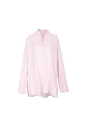 The Pink Gingham Beach Blouse