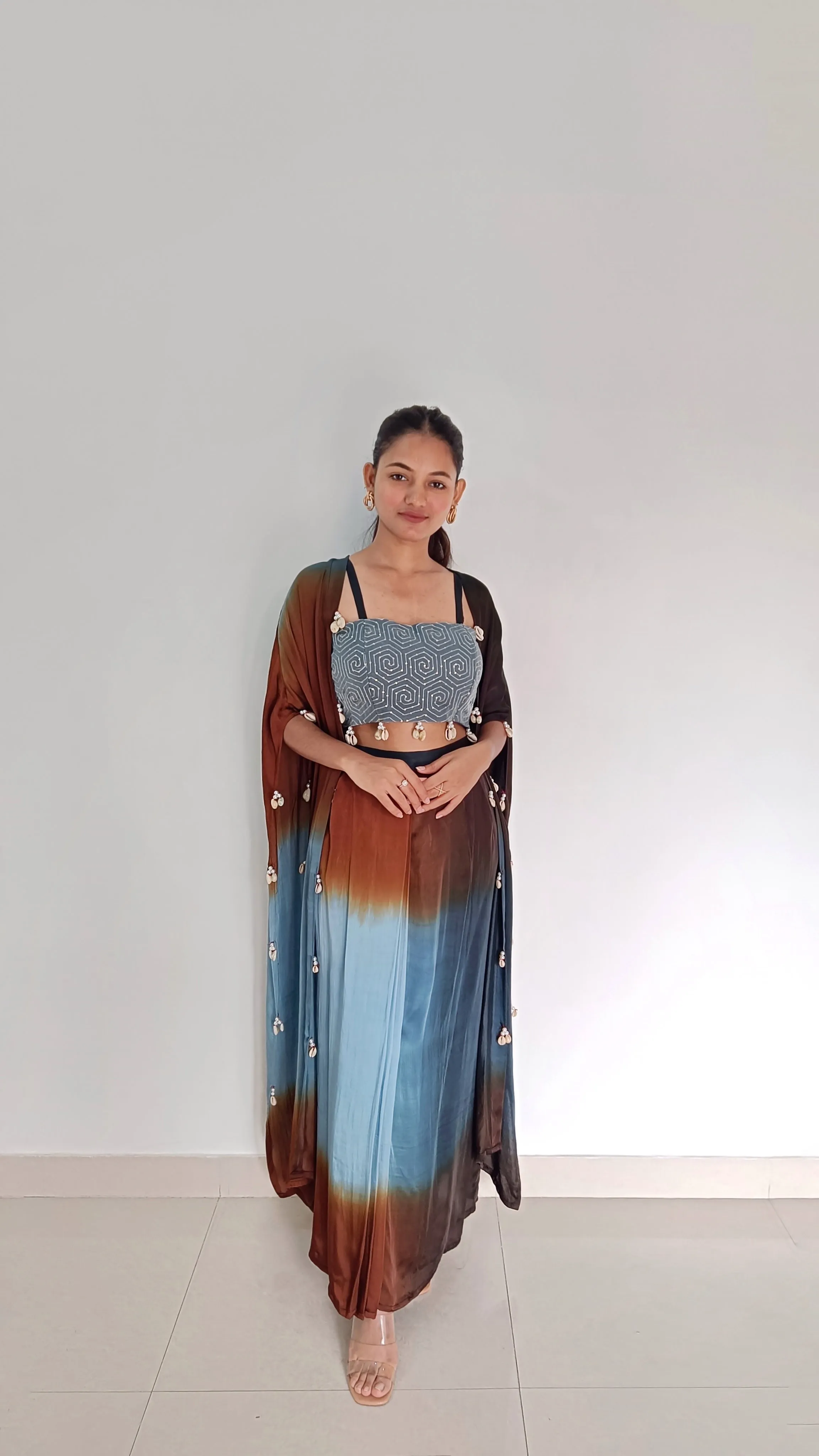 Three Piece Cape set