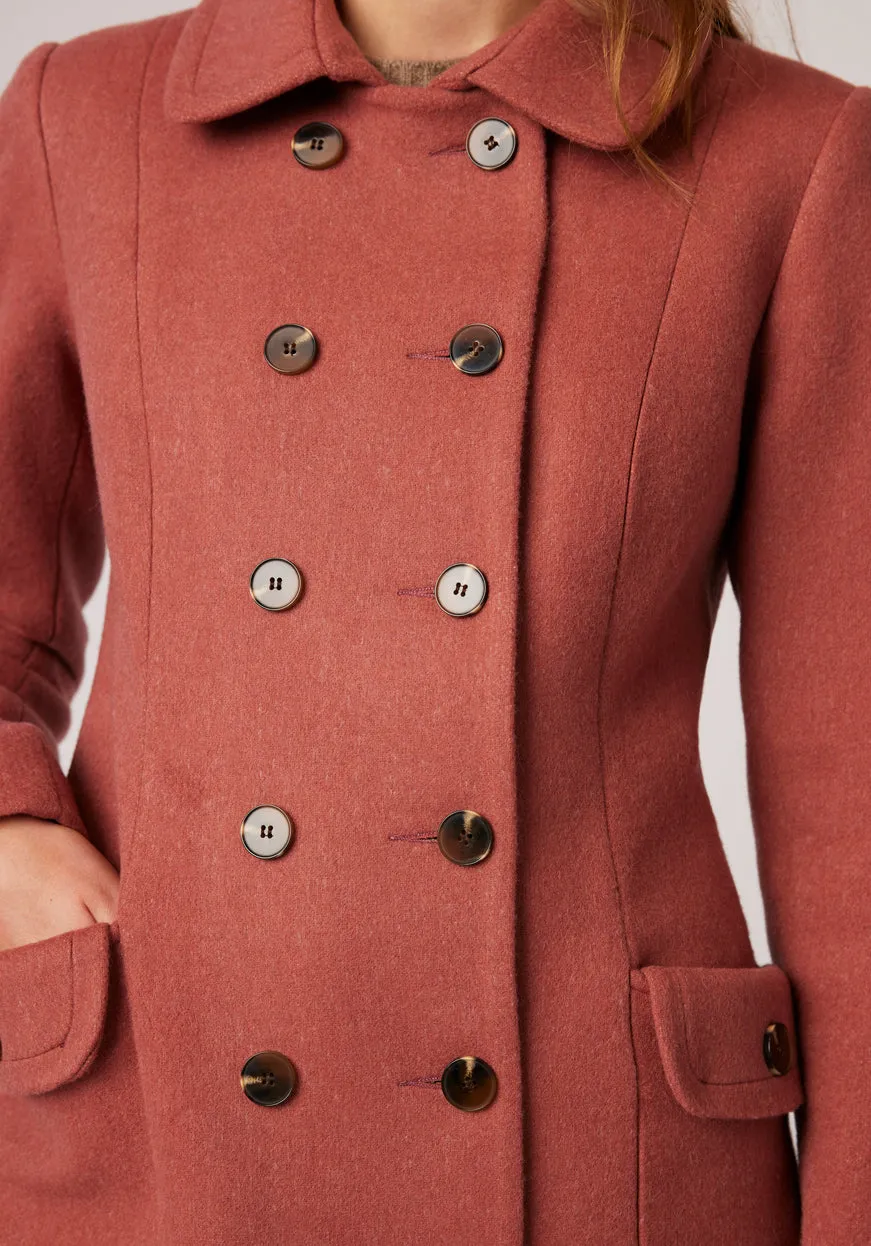 Tori Coat | Coral