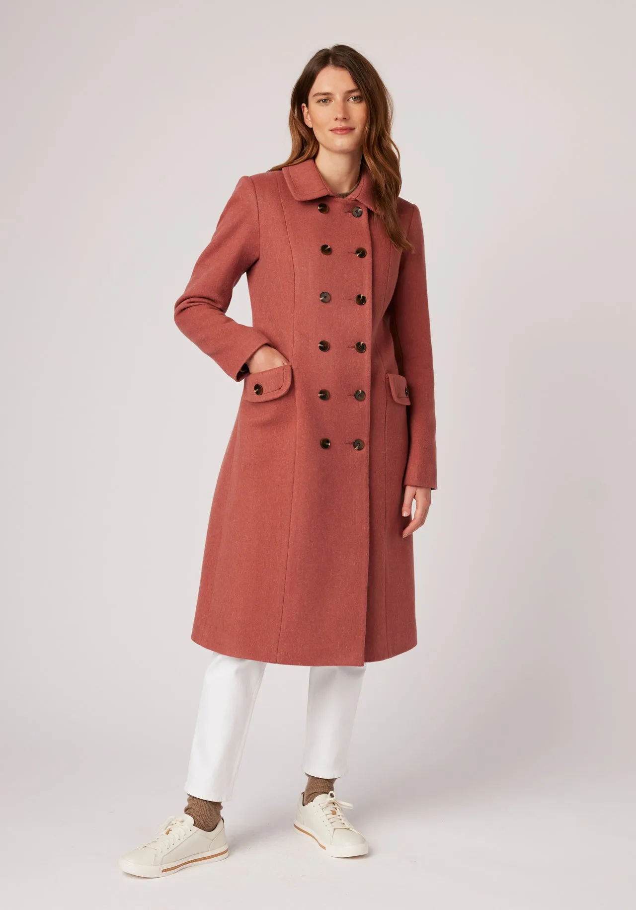 Tori Coat | Coral
