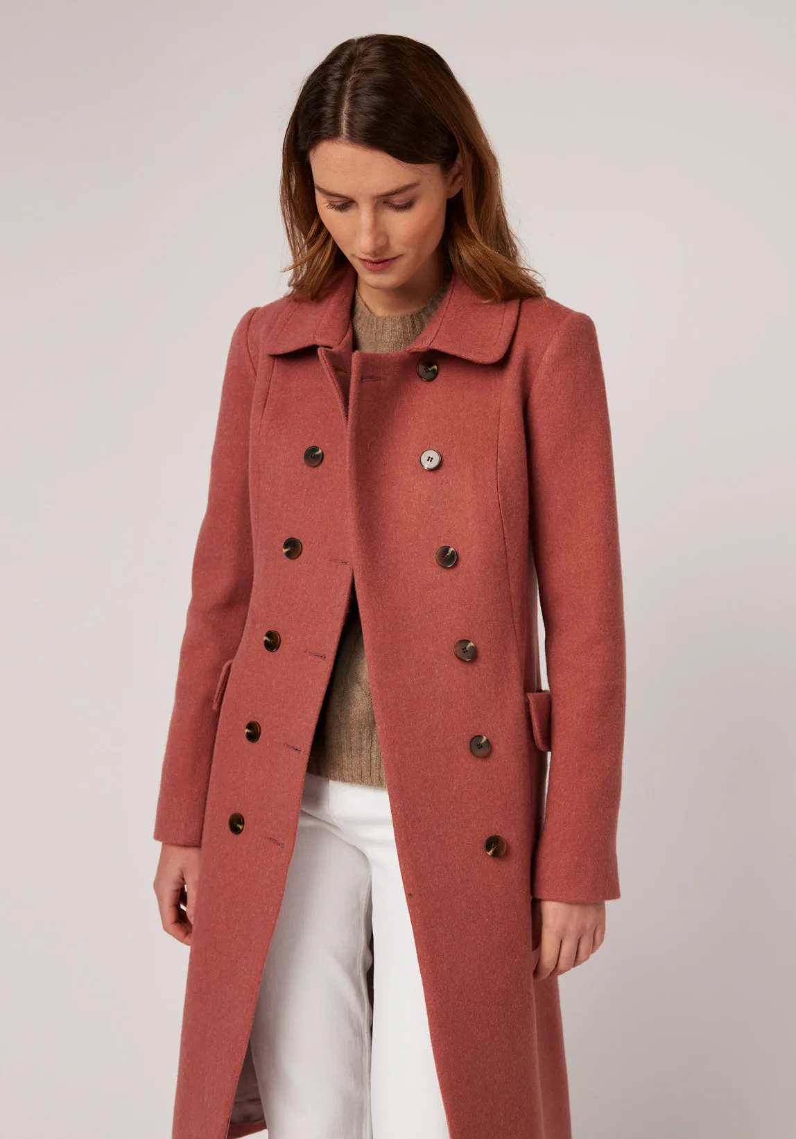 Tori Coat | Coral