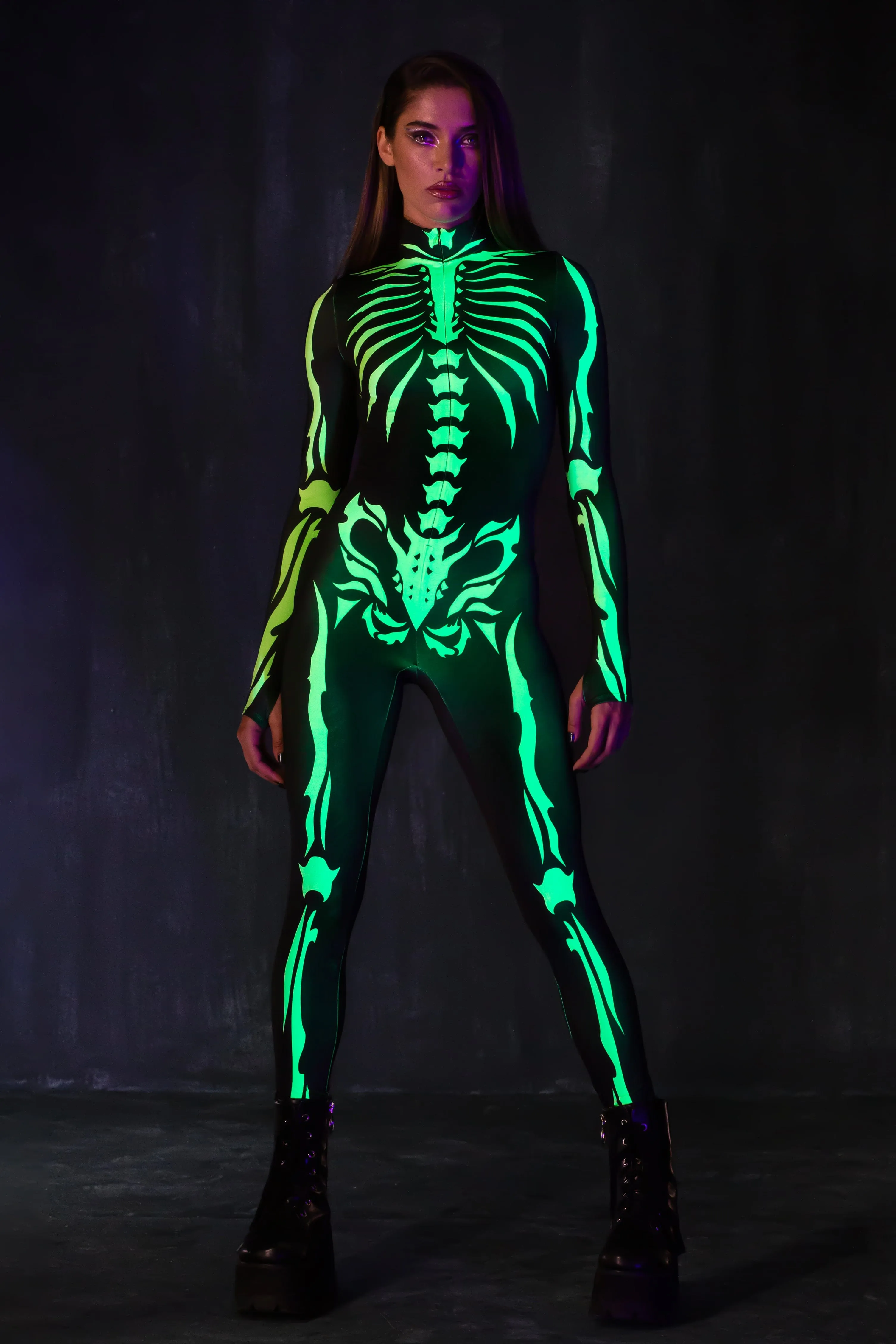 Tribal Remains Green Costume