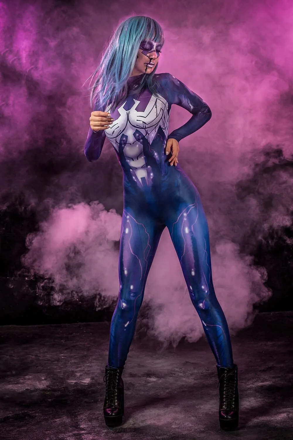Venom Spider Babe Costume