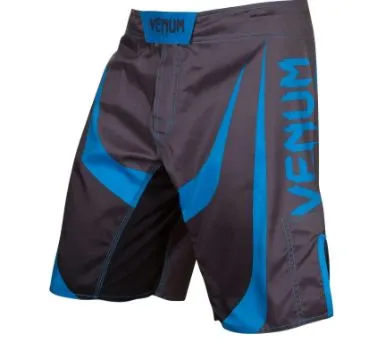Venum-02673-105 ORIGINAL GIANT MMA Fight Shorts XXS-XXL Black Cyan